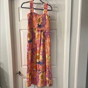 Floral Sleeveless Maxi Sundress